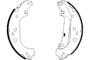 Bosch Σετ Σιαγόνων Φρένων - 0 986 487 667