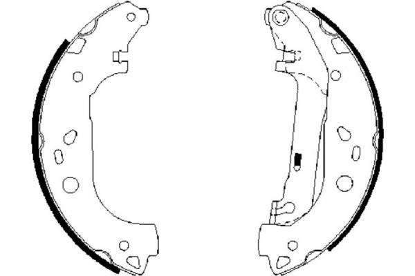 Bosch Σετ Σιαγόνων Φρένων - 0 986 487 667 Bosch Σετ Σιαγόνων Φρένων - 0 986 487 667