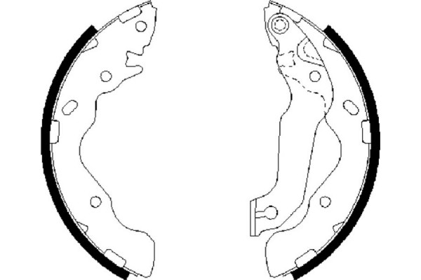 Bosch Σετ Σιαγόνων Φρένων - 0 986 487 673 Bosch Σετ Σιαγόνων Φρένων - 0 986 487 673