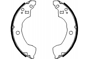 Bosch Σετ Σιαγόνων Φρένων - 0 986 487 691