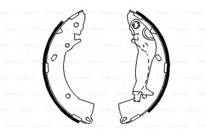 Bosch Σετ Σιαγόνων Φρένων - 0 986 487 697