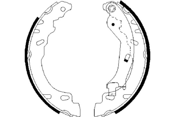 Bosch Σετ Σιαγόνων Φρένων - 0 986 487 704 Bosch Σετ Σιαγόνων Φρένων - 0 986 487 704