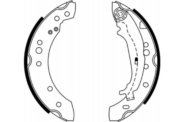 Bosch Σετ Σιαγόνων Φρένων - 0 986 487 746 Bosch Σετ Σιαγόνων Φρένων - 0 986 487 746