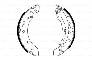 Bosch Σετ Σιαγόνων Φρένων - 0 986 487 746