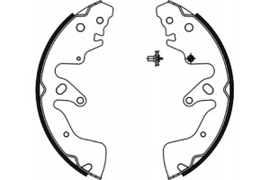 Bosch Σετ Σιαγόνων Φρένων - 0 986 487 756