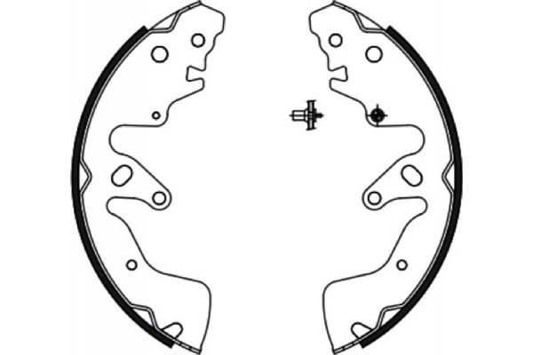 Bosch Σετ Σιαγόνων Φρένων - 0 986 487 756 Bosch Σετ Σιαγόνων Φρένων - 0 986 487 756
