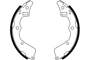 Bosch Σετ Σιαγόνων Φρένων - 0 986 487 757