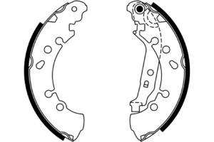 Bosch Σετ Σιαγόνων Φρένων - 0 986 487 759