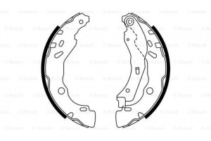 Bosch Σετ Σιαγόνων Φρένων - 0 986 487 771