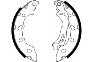 Bosch Σετ Σιαγόνων Φρένων - 0 986 487 772