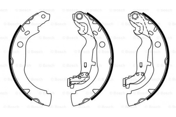 Bosch Σετ Σιαγόνων Φρένων - 0 986 487 774