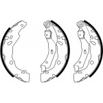 Bosch Σετ Σιαγόνων Φρένων - 0 986 487 940