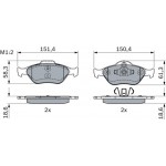 Bosch Σετ τακάκια, Δισκόφρενα - 0 986 424 034