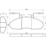 Bosch Σετ τακάκια, Δισκόφρενα - 0 986 424 080