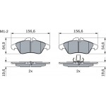 Bosch Σετ τακάκια, Δισκόφρενα - 0 986 424 218