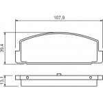 Bosch Σετ τακάκια, Δισκόφρενα - 0 986 424 295 Bosch Σετ τακάκια, Δισκόφρενα - 0 986 424 295