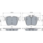 Bosch Σετ τακάκια, Δισκόφρενα - 0 986 424 334