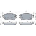 Bosch Σετ τακάκια, Δισκόφρενα - 0 986 424 437