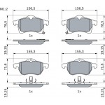 Bosch Σετ τακάκια, Δισκόφρενα - 0 986 424 457
