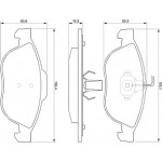 Bosch Σετ τακάκια, Δισκόφρενα - 0 986 424 507