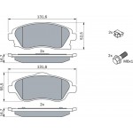 Bosch Σετ τακάκια, Δισκόφρενα - 0 986 424 527