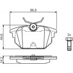 Bosch Σετ τακάκια, Δισκόφρενα - 0 986 424 545