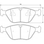 Bosch Σετ τακάκια, Δισκόφρενα - 0 986 424 649