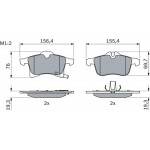 Bosch Σετ τακάκια, Δισκόφρενα - 0 986 424 707