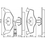 Bosch Σετ τακάκια, Δισκόφρενα - 0 986 424 723 Bosch Σετ τακάκια, Δισκόφρενα - 0 986 424 723