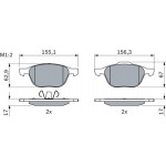 Bosch Σετ τακάκια, Δισκόφρενα - 0 986 424 794