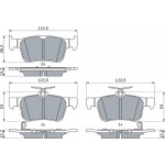 Bosch Σετ τακάκια, Δισκόφρενα - 0 986 424 807