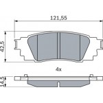 Bosch Σετ τακάκια, Δισκόφρενα - 0 986 424 840