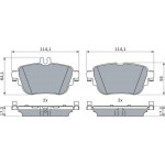 Bosch Σετ τακάκια, Δισκόφρενα - 0 986 424 845