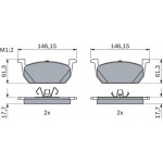 Bosch Σετ τακάκια, Δισκόφρενα - 0 986 424 846