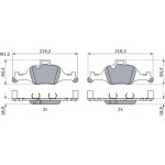 Bosch Σετ τακάκια, Δισκόφρενα - 0 986 424 849