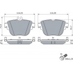 Bosch Σετ τακάκια, Δισκόφρενα - 0 986 424 859