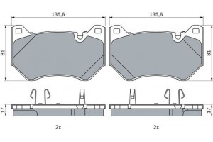 Bosch Σετ τακάκια, Δισκόφρενα - 0 986 424 965