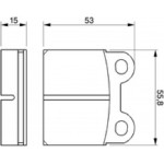 Bosch Σετ τακάκια, Δισκόφρενα - 0 986 460 101