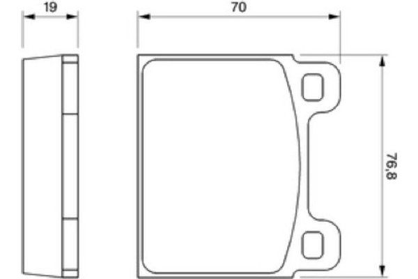 Bosch Σετ τακάκια, Δισκόφρενα - 0 986 460 111