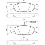 Bosch Σετ τακάκια, Δισκόφρενα - 0 986 461 764