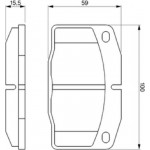 Bosch Σετ τακάκια, Δισκόφρενα - 0 986 465 141