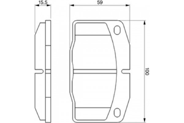 Bosch Σετ τακάκια, Δισκόφρενα - 0 986 465 141