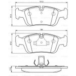 Bosch Σετ τακάκια, Δισκόφρενα - 0 986 494 015