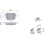 Bosch Σετ τακάκια, Δισκόφρενα - 0 986 494 030