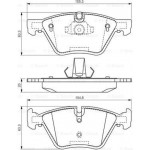 Bosch Σετ τακάκια, Δισκόφρενα - 0 986 494 118