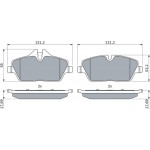 Bosch Σετ τακάκια, Δισκόφρενα - 0 986 494 120