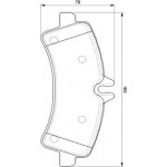 Bosch Σετ τακάκια, Δισκόφρενα - 0 986 494 122