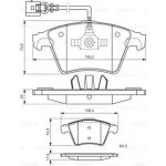 Bosch Σετ τακάκια, Δισκόφρενα - 0 986 494 164