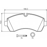 Bosch Σετ τακάκια, Δισκόφρενα - 0 986 494 194