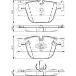 Bosch Σετ τακάκια, Δισκόφρενα - 0 986 494 294